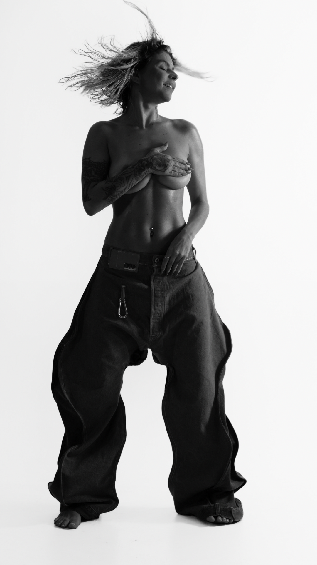 WAVY PANTS (GREY)