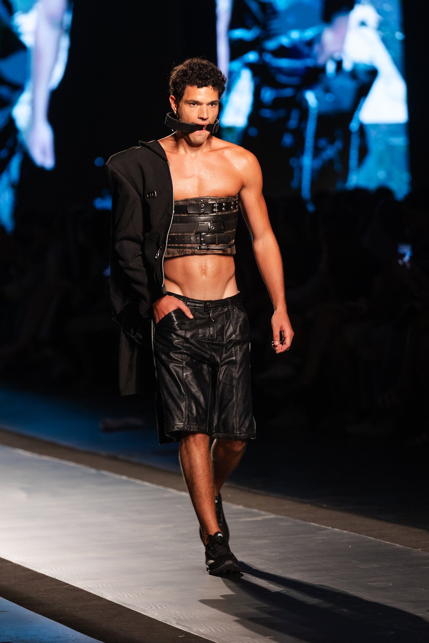 Leather Shorts