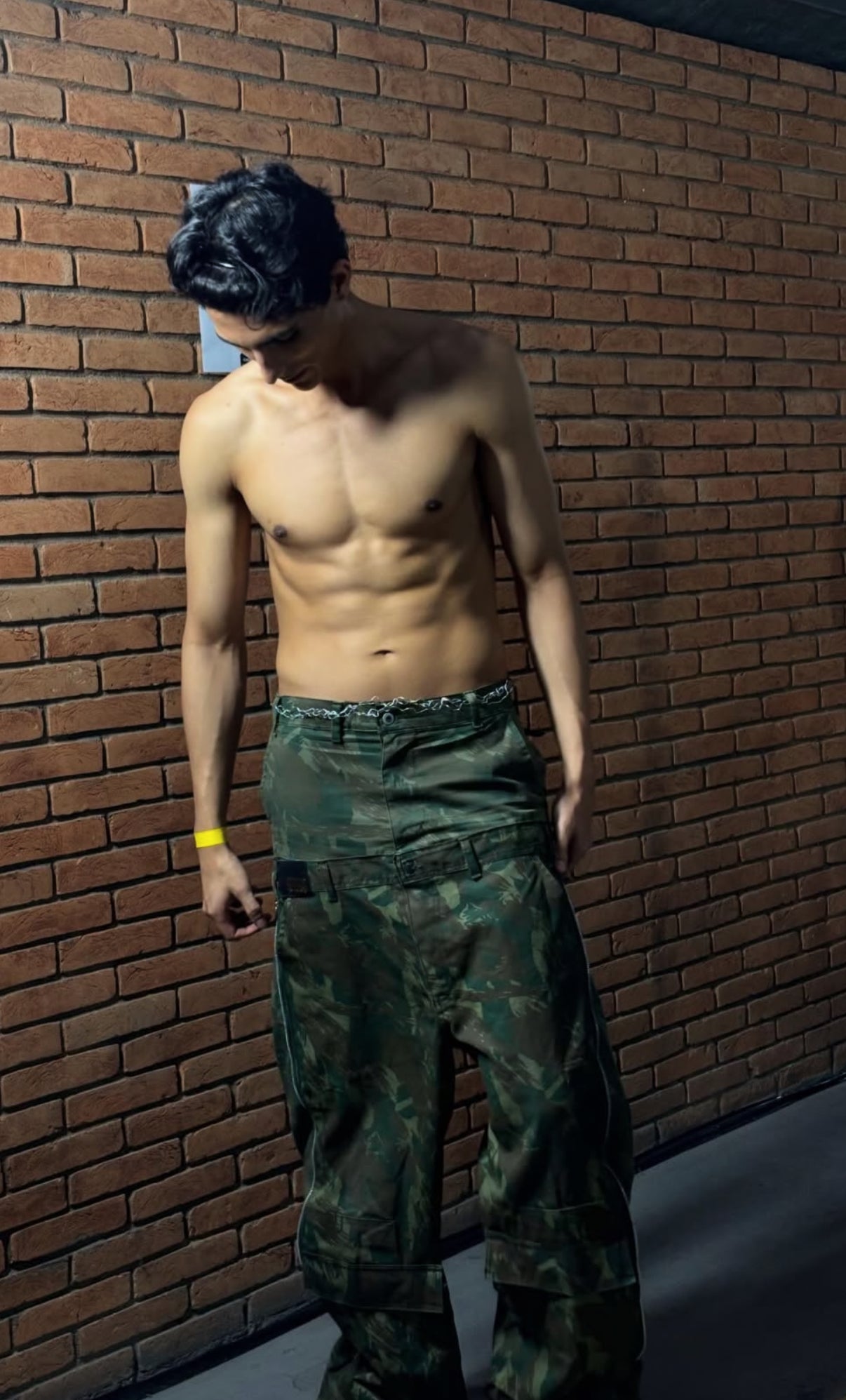 DOUBLE CAMO ZIPPO PANTS