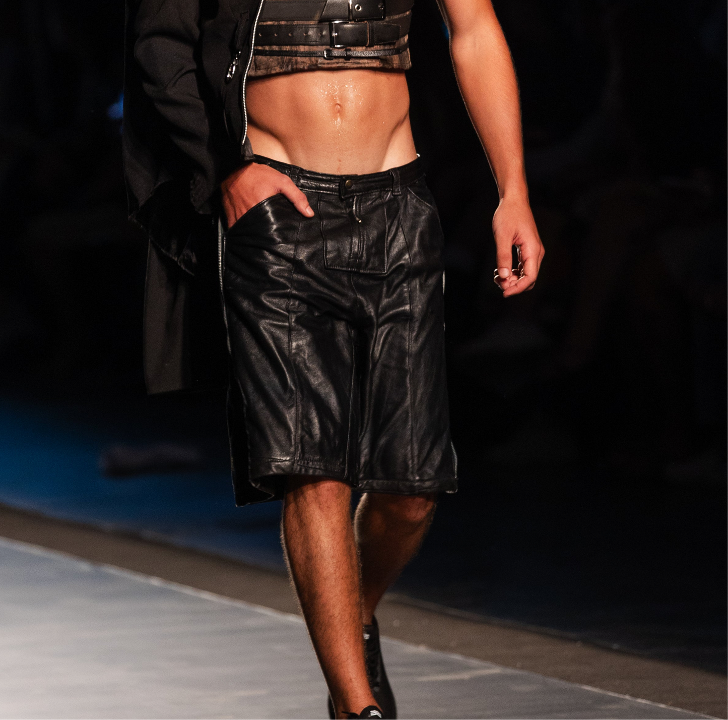 Leather Shorts