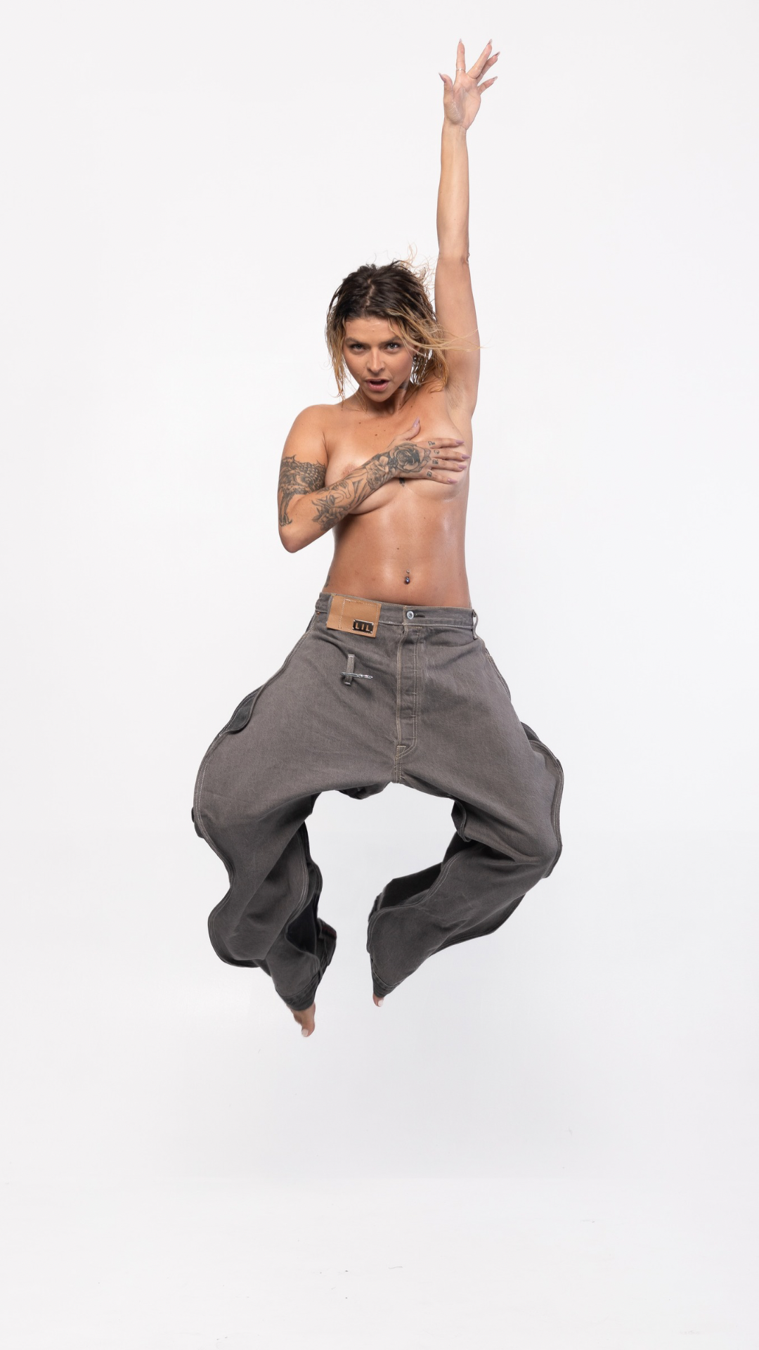 WAVY PANTS (GREY)