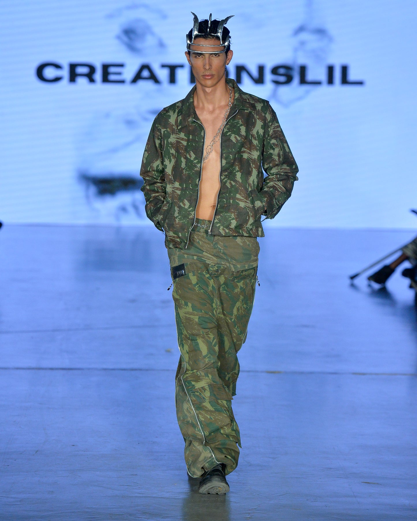 DOUBLE CAMO ZIPPO PANTS