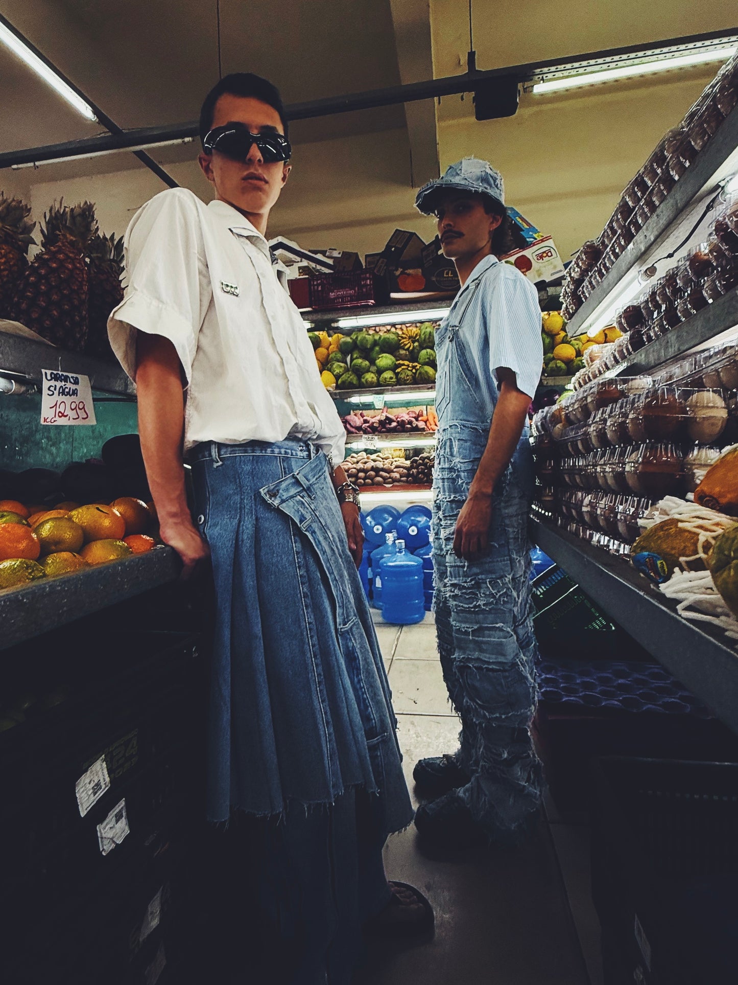 Destroyed Overall (blue)