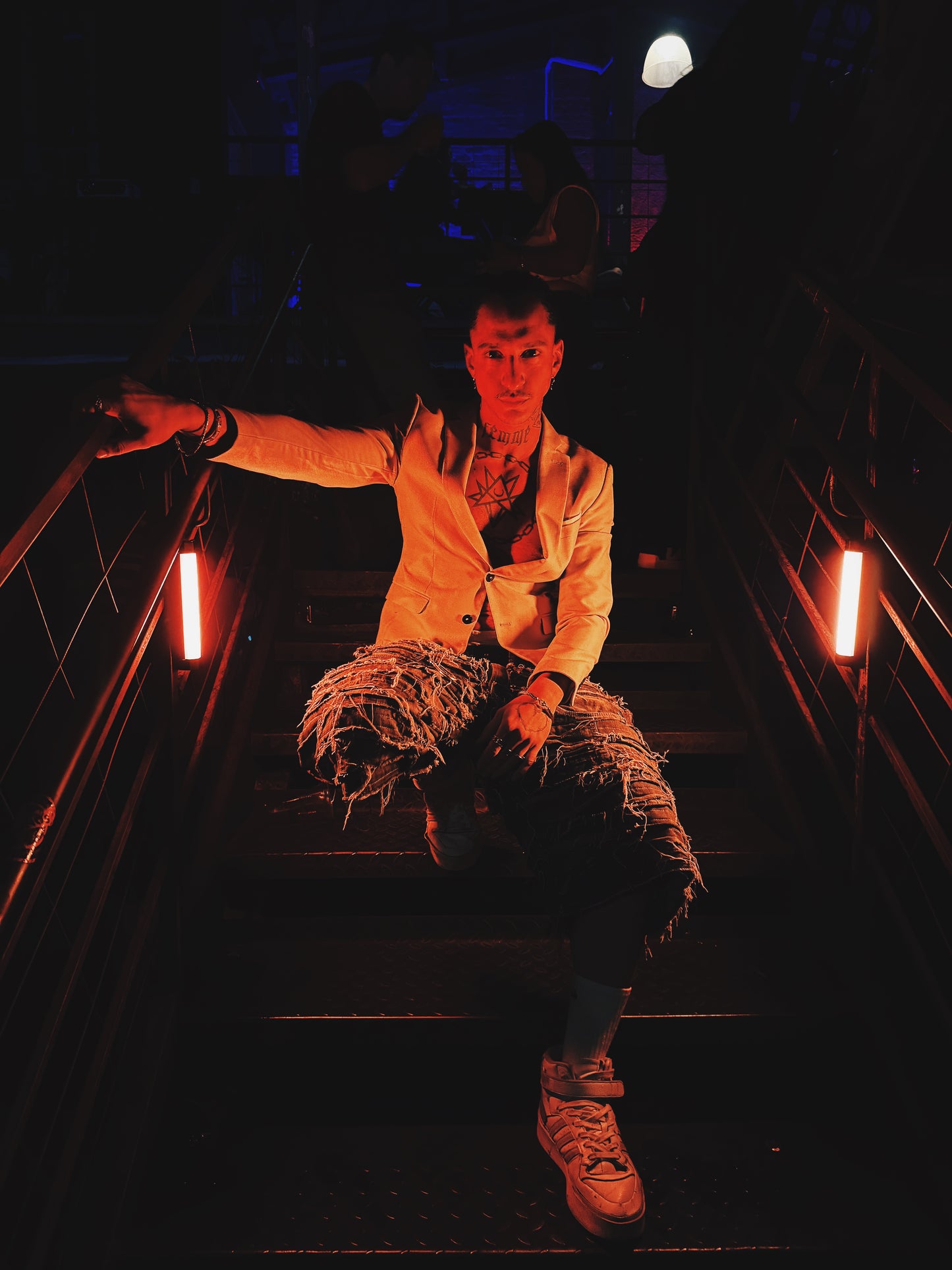 Destroyed Jorts (blue)