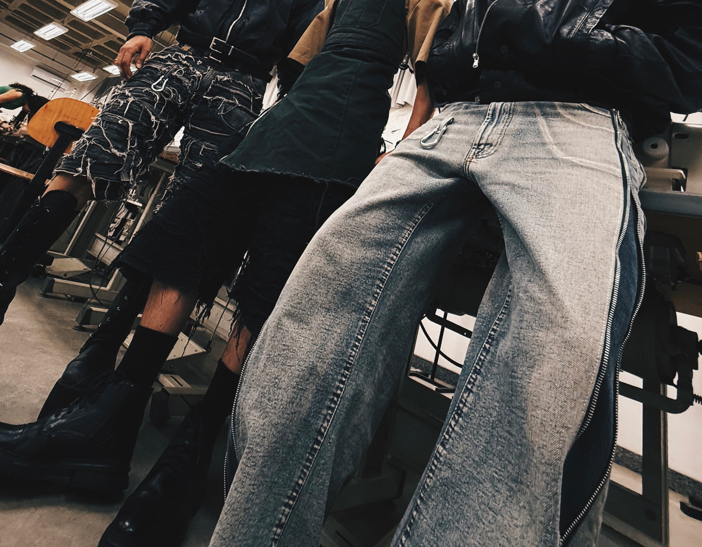 Super Zippo Pants (gray)