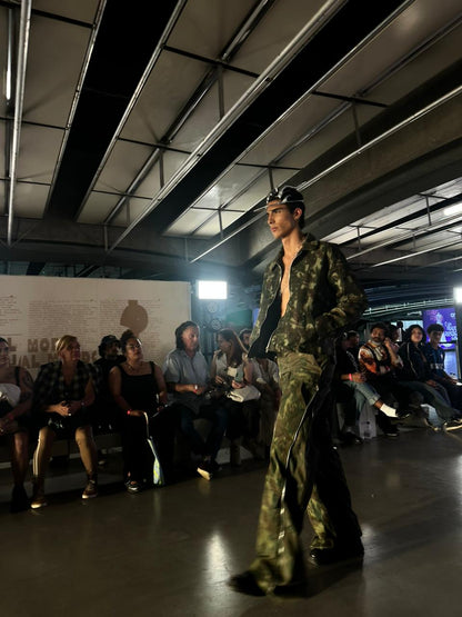 DOUBLE CAMO ZIPPO PANTS