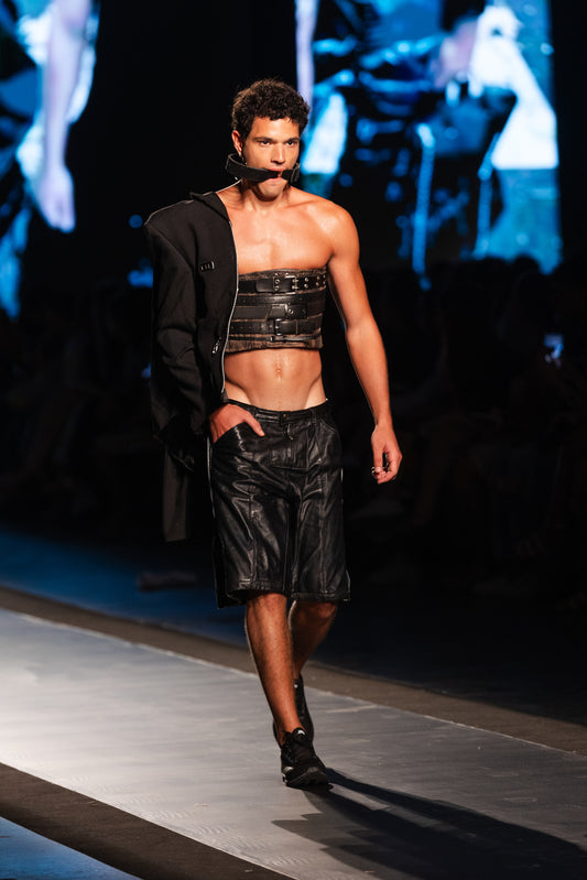 Leather Shorts