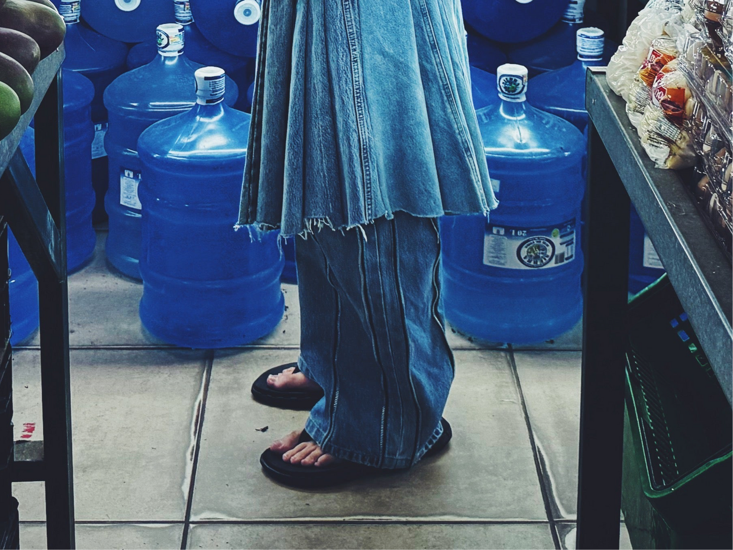 Super Zippo Pants (light blue)