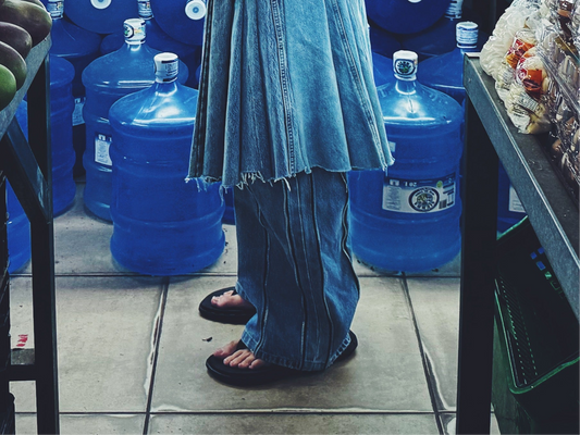 Super Zippo Pants (light blue)