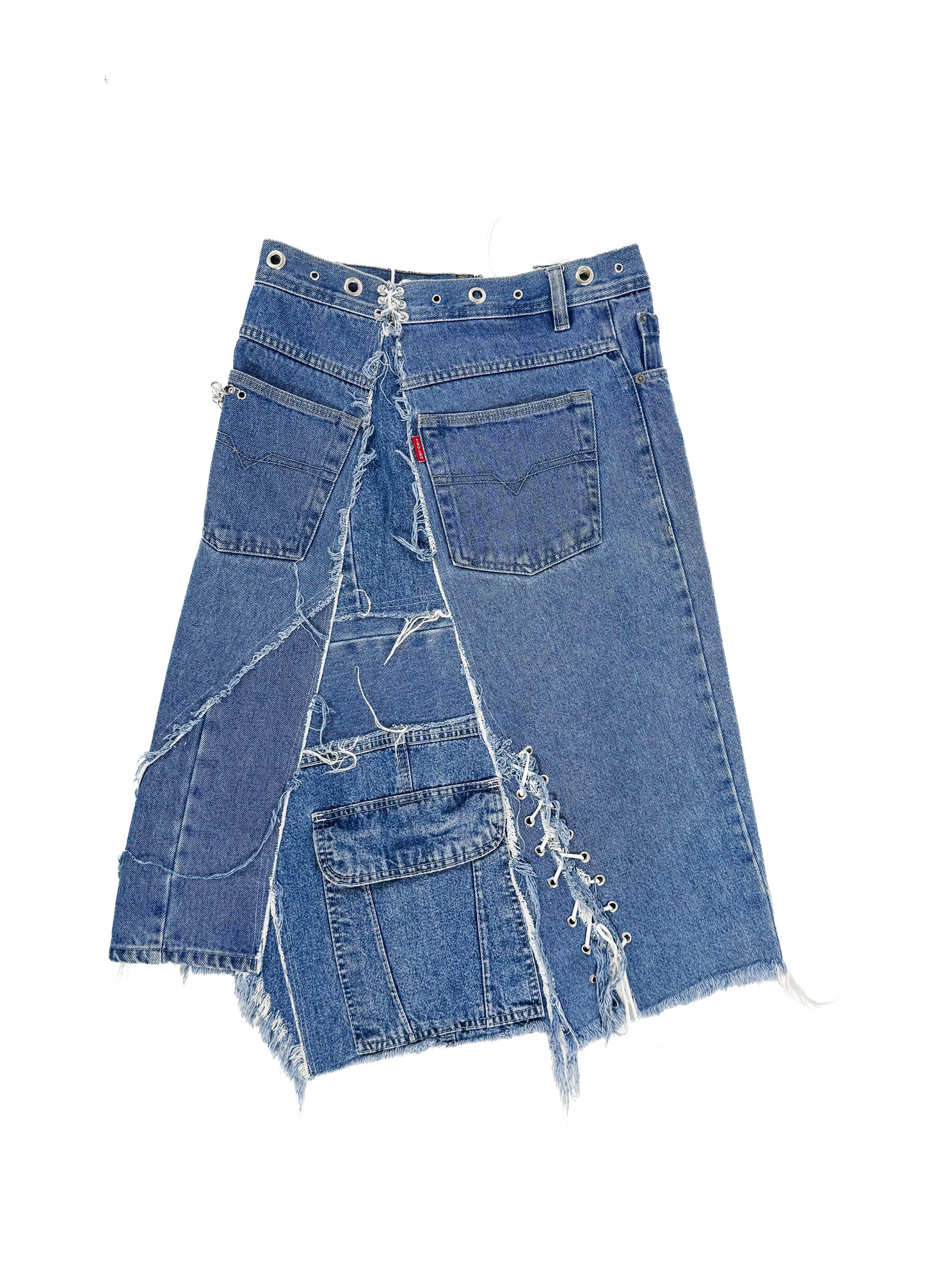 MIDI DENIM SKIRT FT. CCL