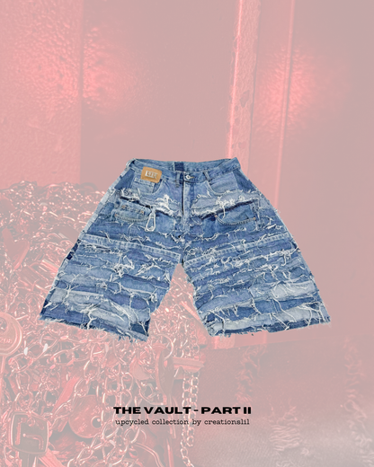 Destroyed Jorts (light blue)