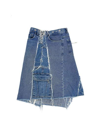 MIDI DENIM SKIRT FT. CCL