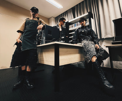 Zippo Mini Dress (black)