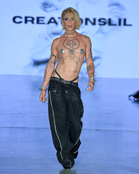 DOUBLE ZIPPO PANTS (black)