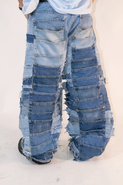 DESTROYED POCKET PANTS