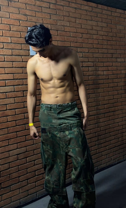 DOUBLE CAMO ZIPPO PANTS