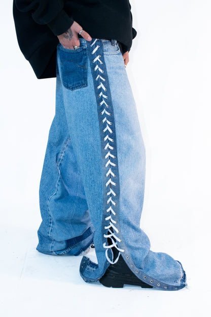 NO WAIST ! LACED PANTS