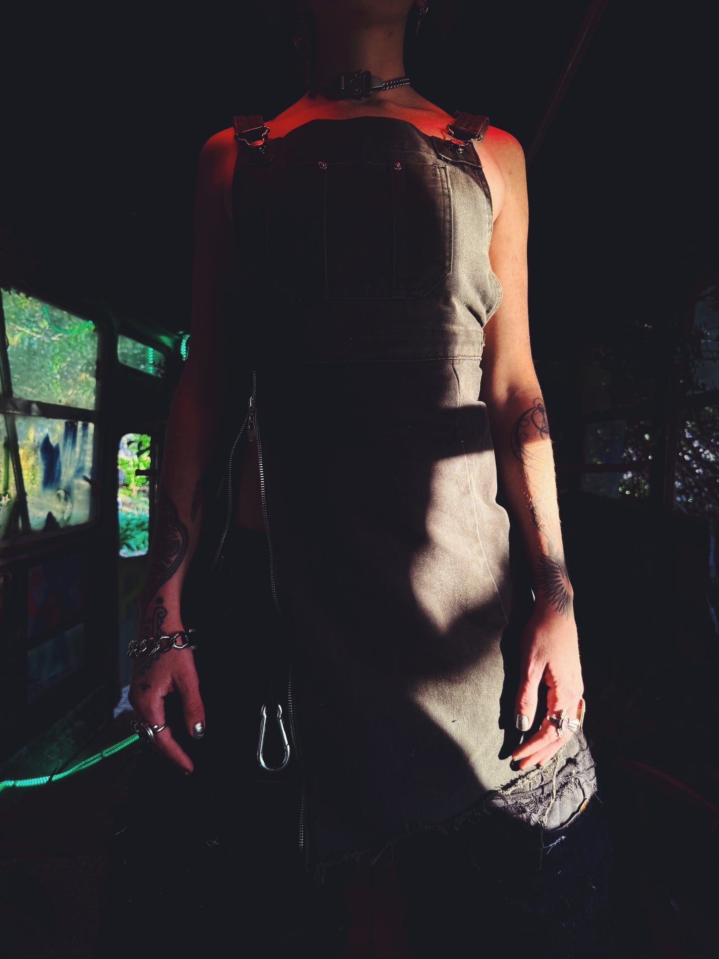 Zippo Mini Dress (black)