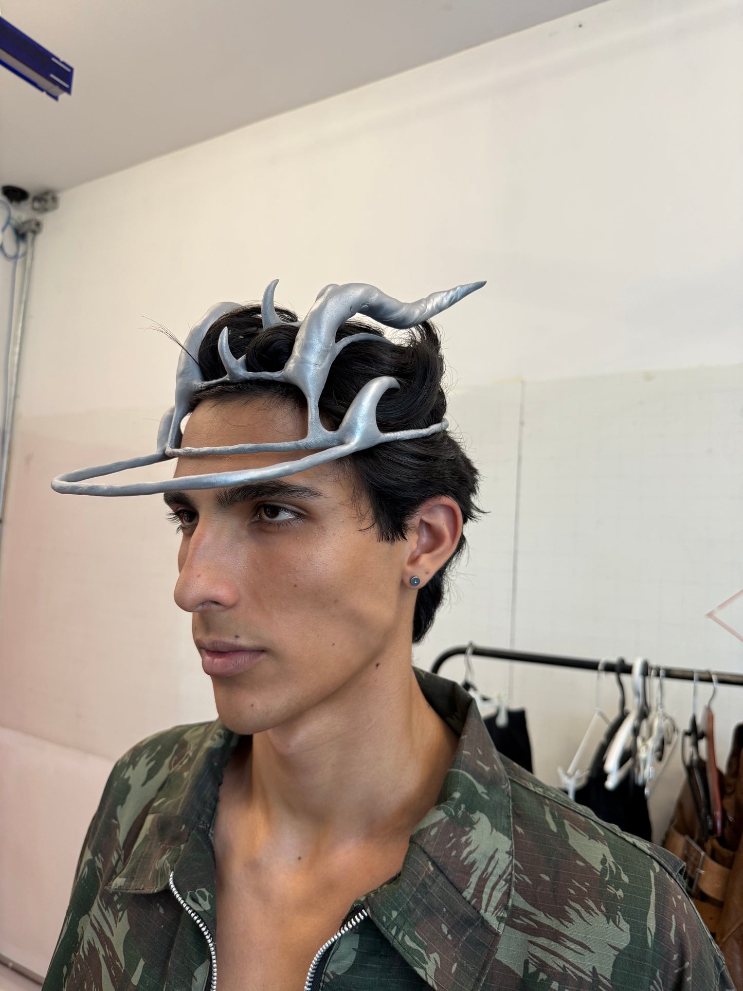 CHROME HORN CAP (by Rafa Elmi)