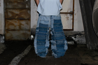DESTROYED POCKET PANTS