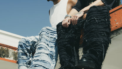 DESTROYED POCKET PANTS
