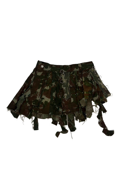 CAMO MINI SKIRT