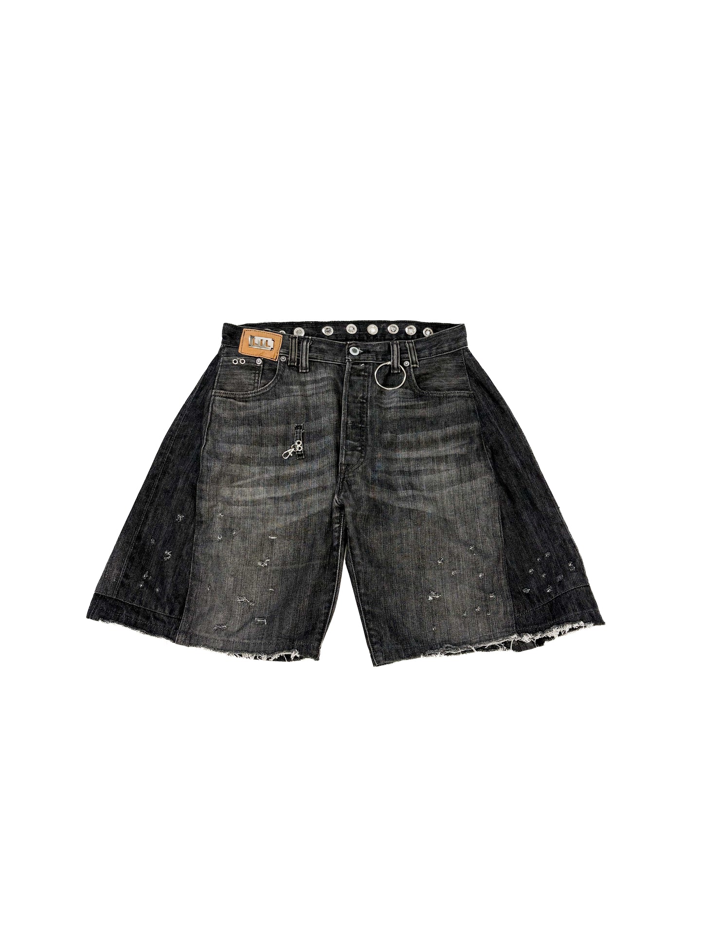 UPCYCLED GRAY JORTS FT. CCL