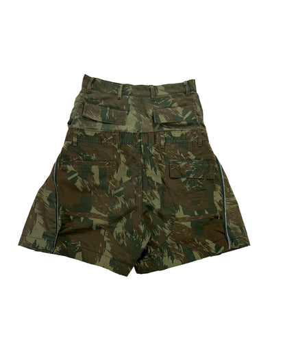 DOUBLE CAMO ZIPPO SHORTS