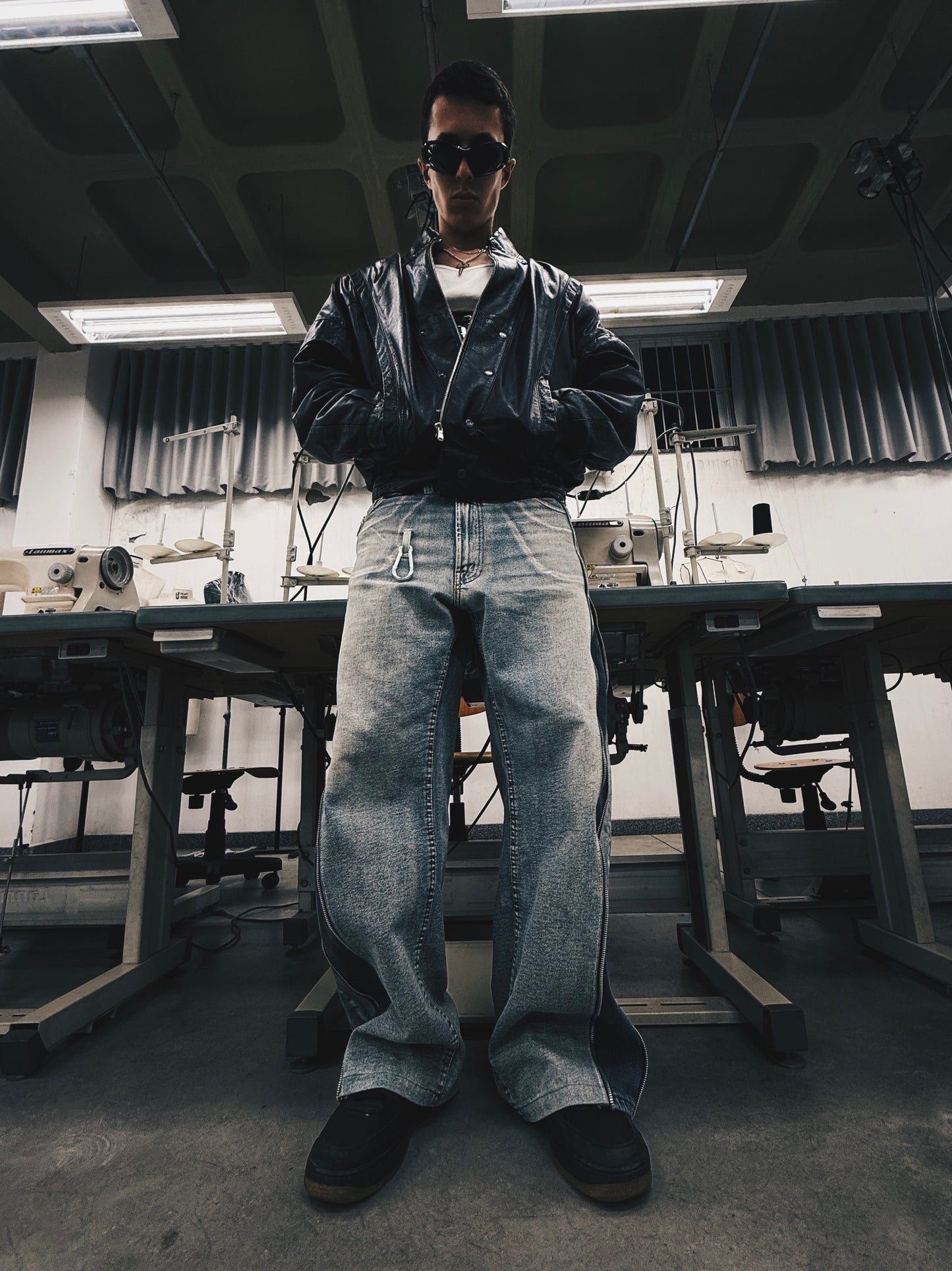 Super Zippo Pants (gray)