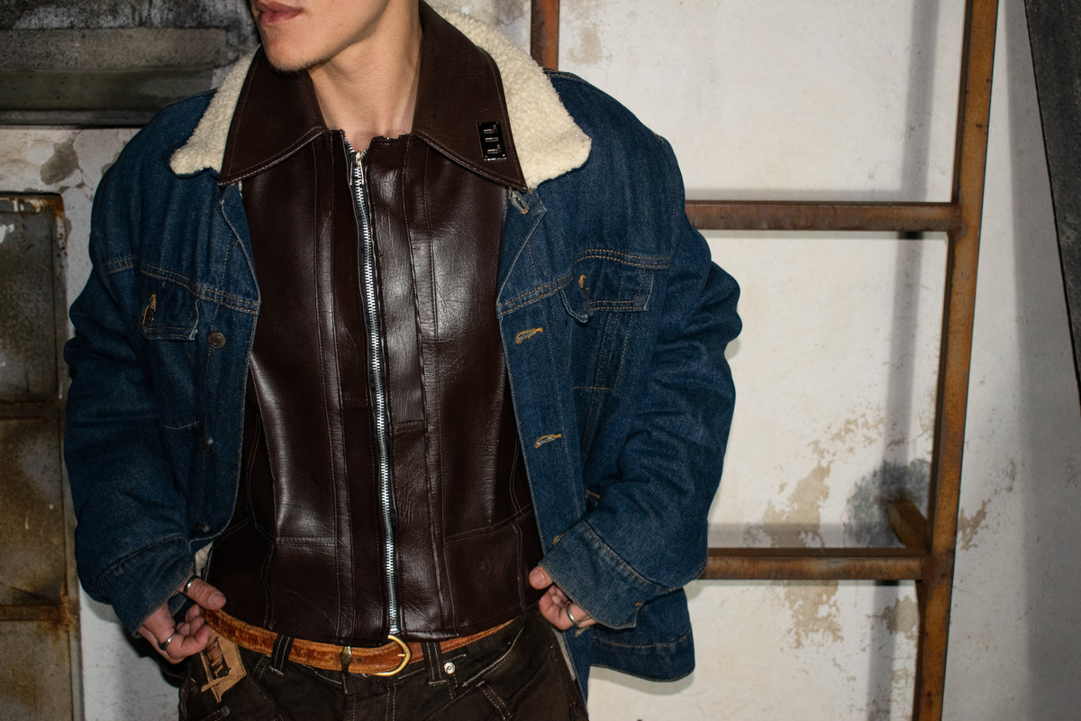 LEATHER F* JACKET FT. CCL