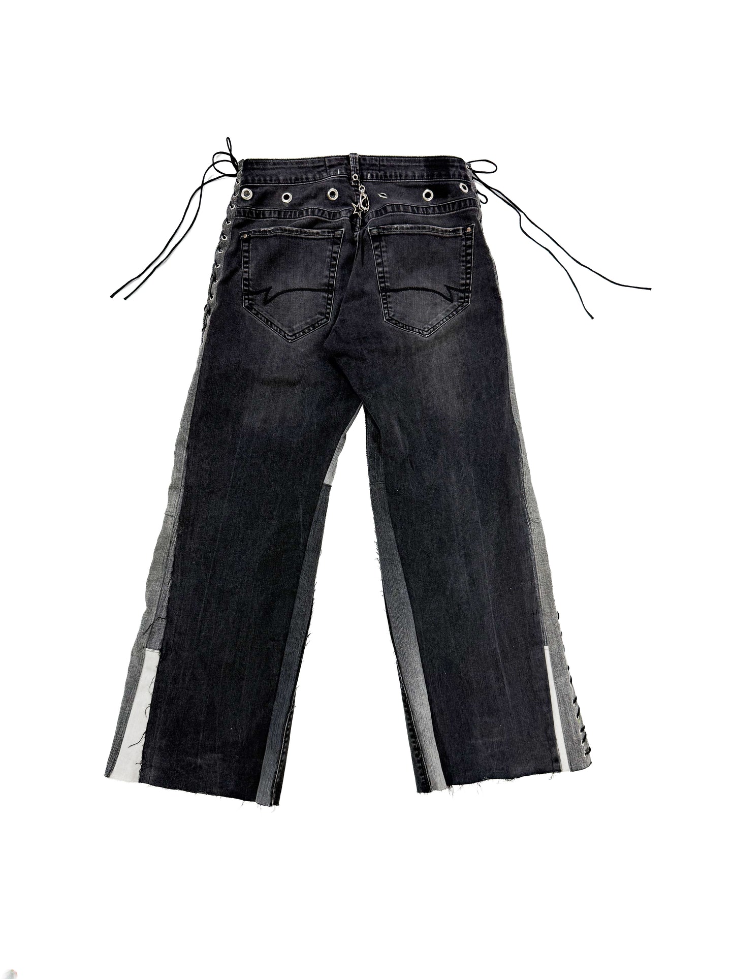 HARD GRAY DENIM PANTS FT. CCL