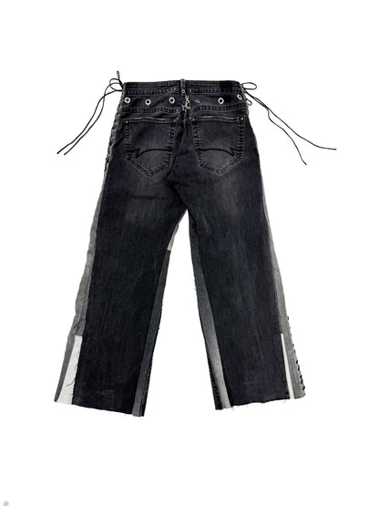 HARD GRAY DENIM PANTS FT. CCL