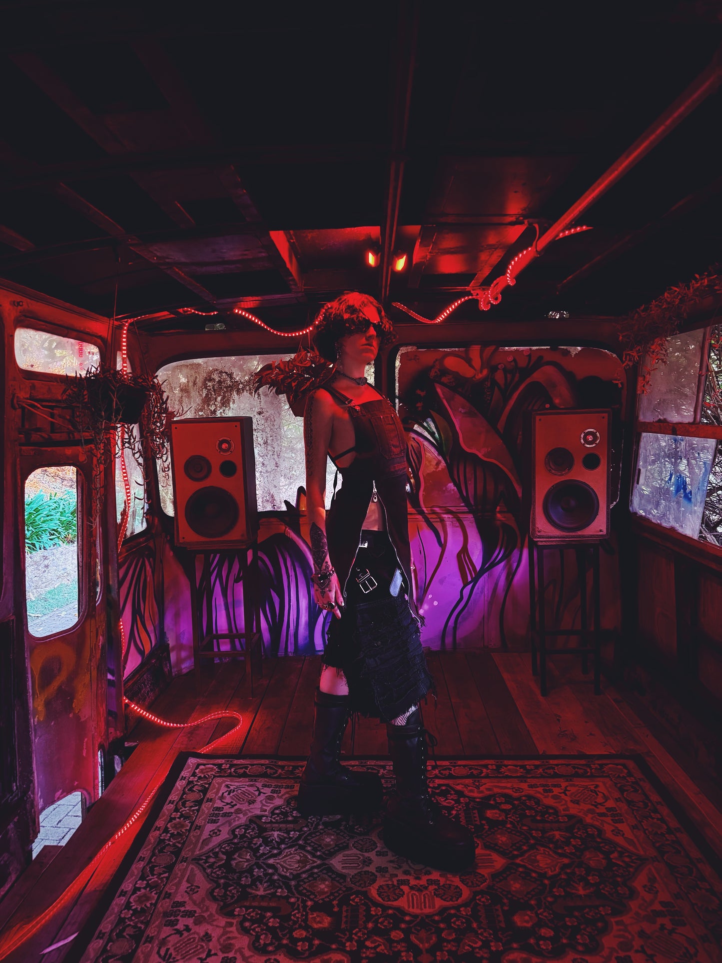 Zippo Mini Dress (black)