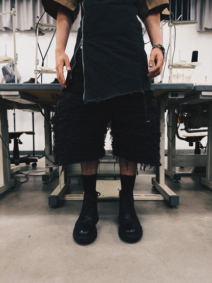 Destroyed Jorts (black)