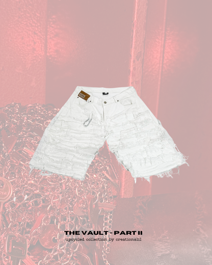 Destroyed Jorts (white)