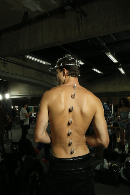 CHROME SPIKES CAP (by Rafa Elmi)