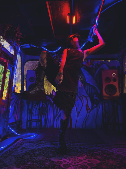 Destroyed Jorts (black)