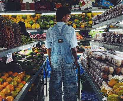 Destroyed Overall (blue)