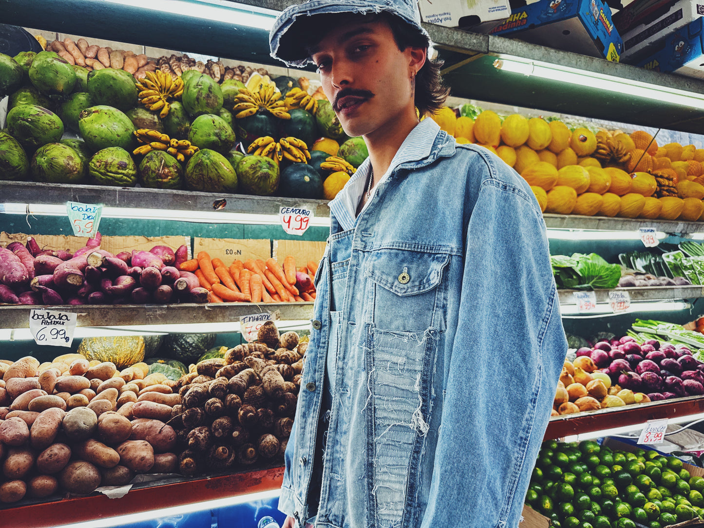 Destroyed Jacket (blue)