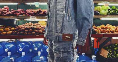 Destroyed Jacket (blue)