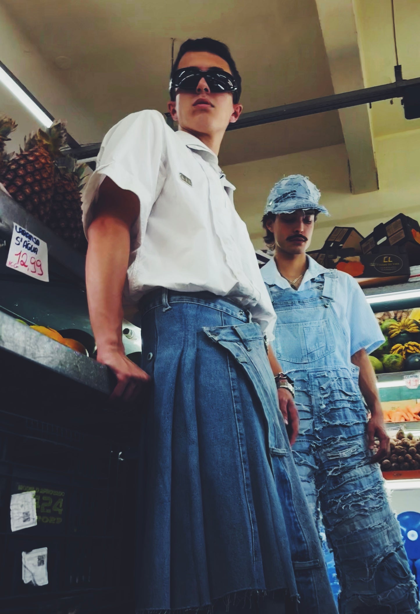 Destroyed Overall (blue)