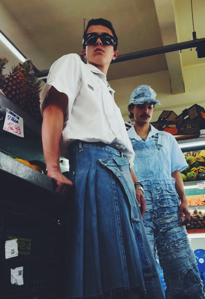 Destroyed Overall (blue)