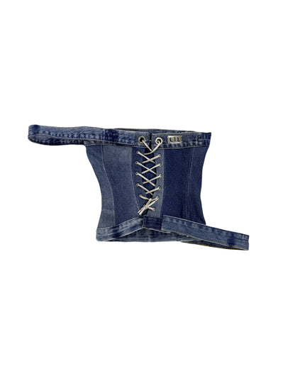 DENIM CORSET
