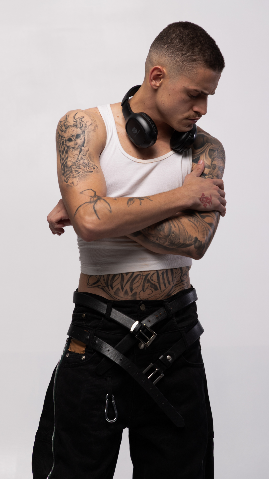 DOUBLE ZIPPO PANTS (BLACK)
