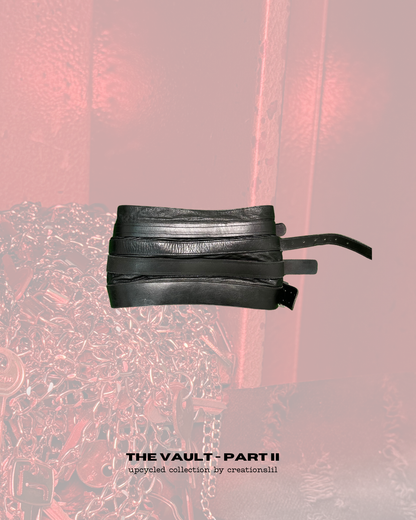 Leather Skirt with belts